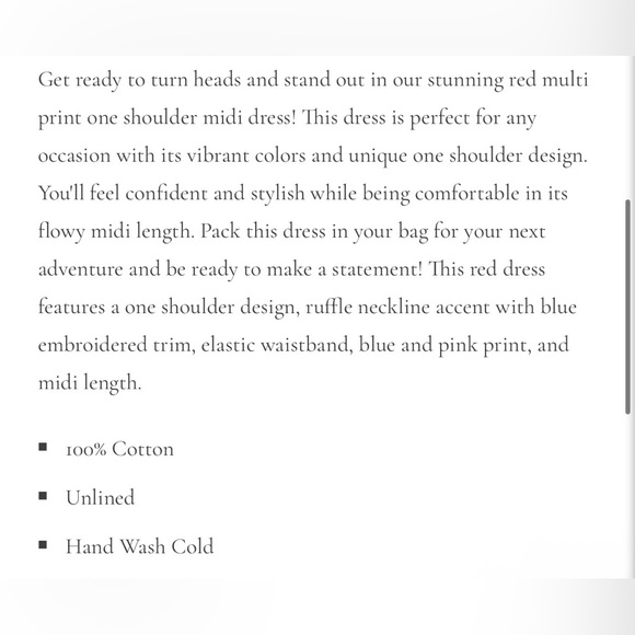 Sugarlips Devany Suraya One-Shoulder Cotton Maxi - Picture 7 of 8